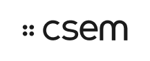 CSEM logo for digital agency in Switzerland