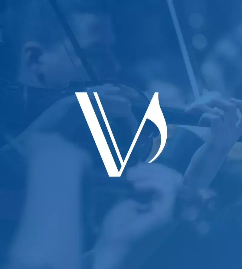 Hero image of Verbier Festival website with violinists - Marvelous Digital, digital agency in Switzerland