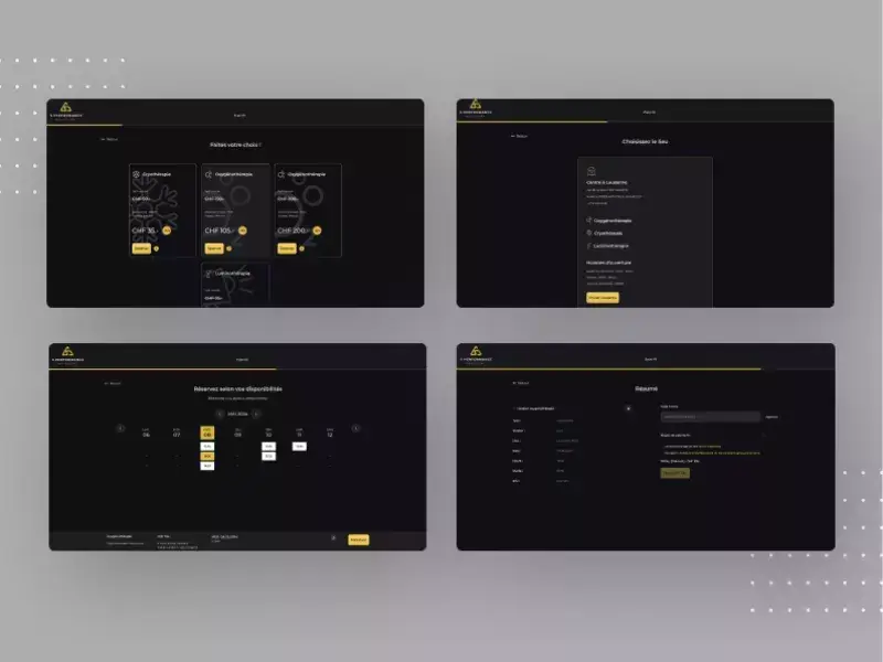 Service booking interface for S-Performance