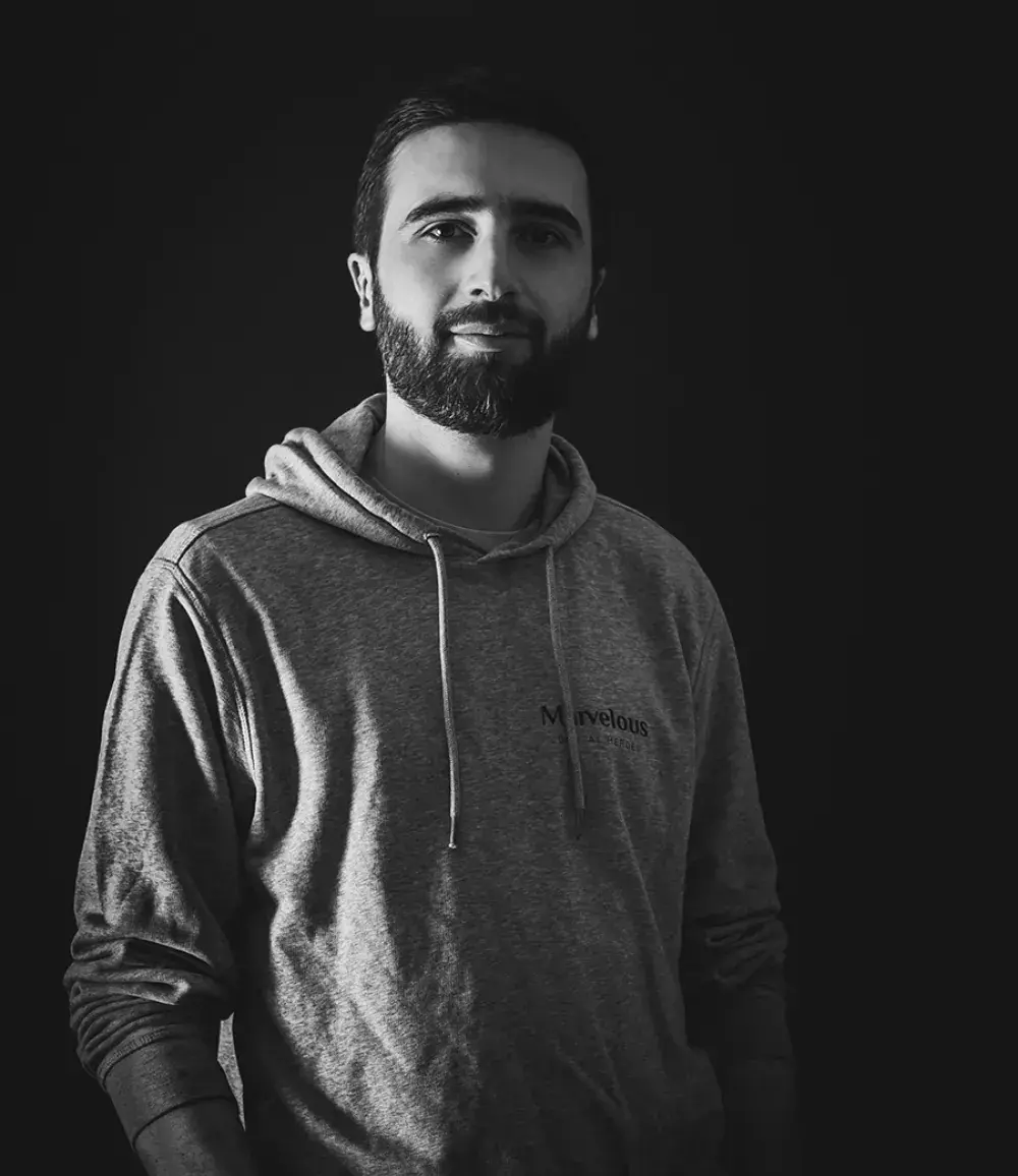 Portrait de Nicolas Schluchter de l'équipe Marvelous Digital, game designer